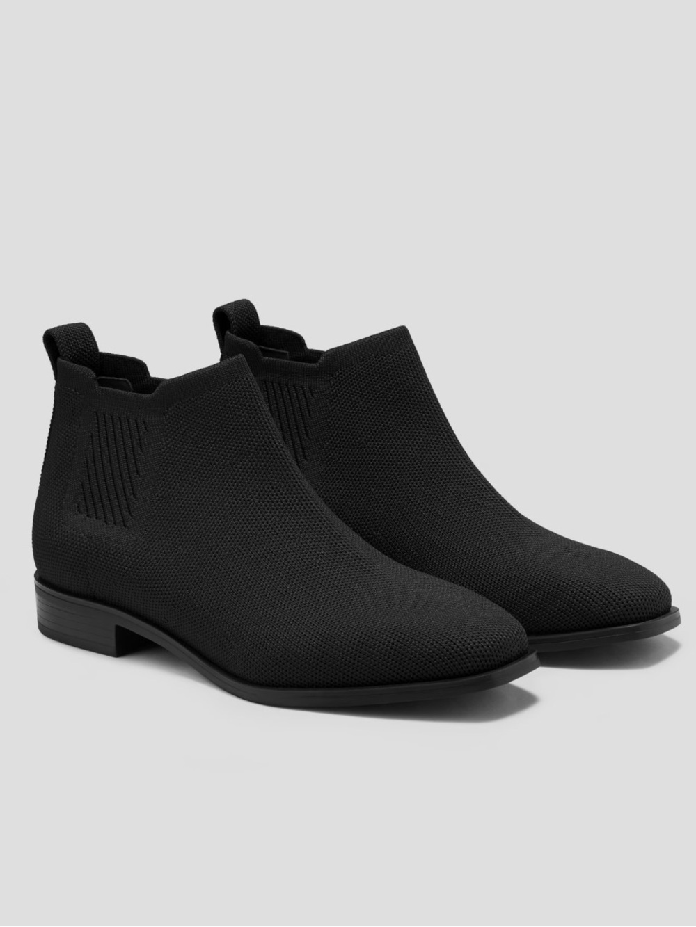 VIVAIA Ryan Square Toe Slip On Chelsea Boots Size 7-7.5 EU 38